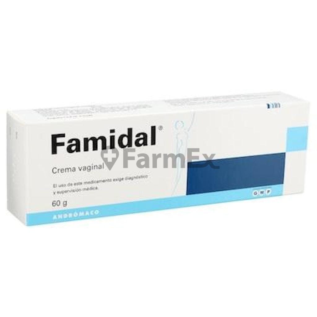 Famidal Crema Vaginal x 60 g Farmex-BanMedica-Persistente